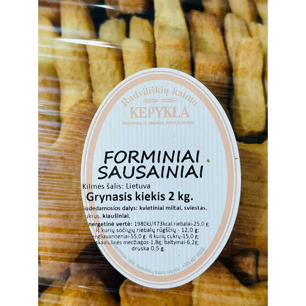 Forminai sausainiai 2kg 2