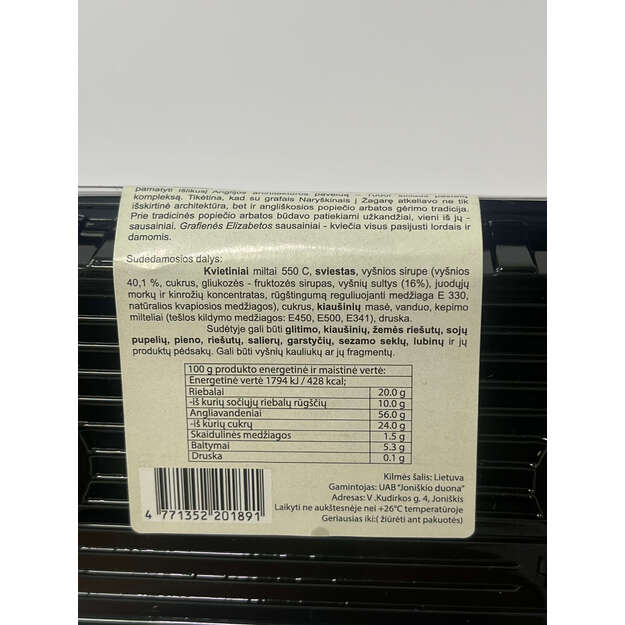 Sausainiai grafienės elizabetos 1