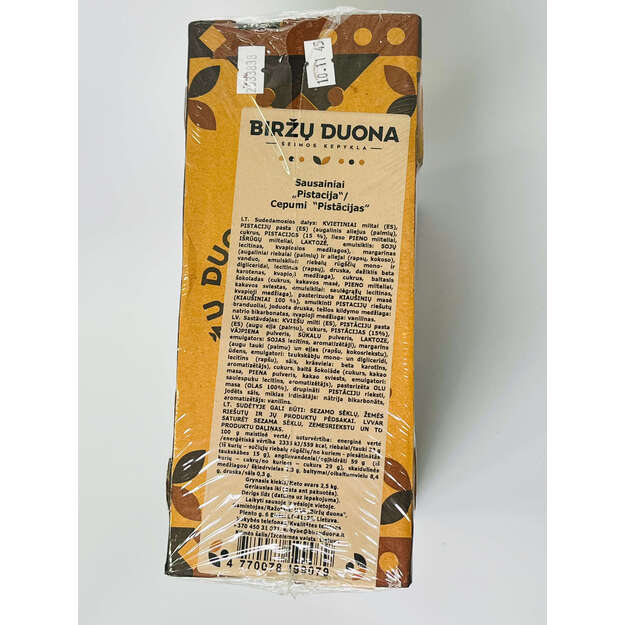 Sausainiai Pistacija 2.5kg 2