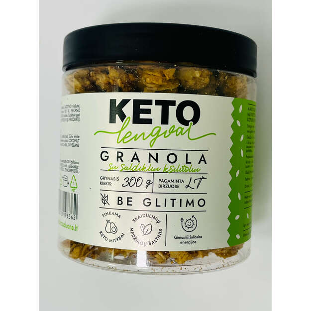 Keto lengvai granola 300g  1