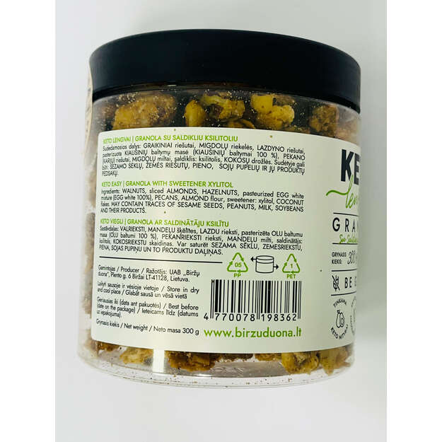 Keto lengvai granola 300g  2