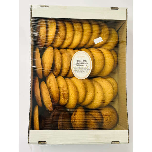 Sviestiniai sausainiai su cinamonu 1kg 1