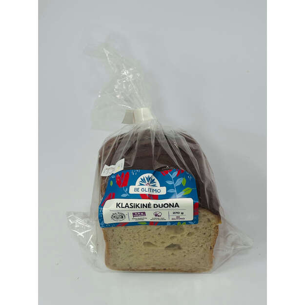 Be glitimo Klasikinė duona