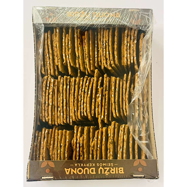 Be miltų krekeriai su sėklomis 2kg 2