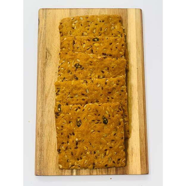 Be miltų krekeriai su sėklomis 2kg